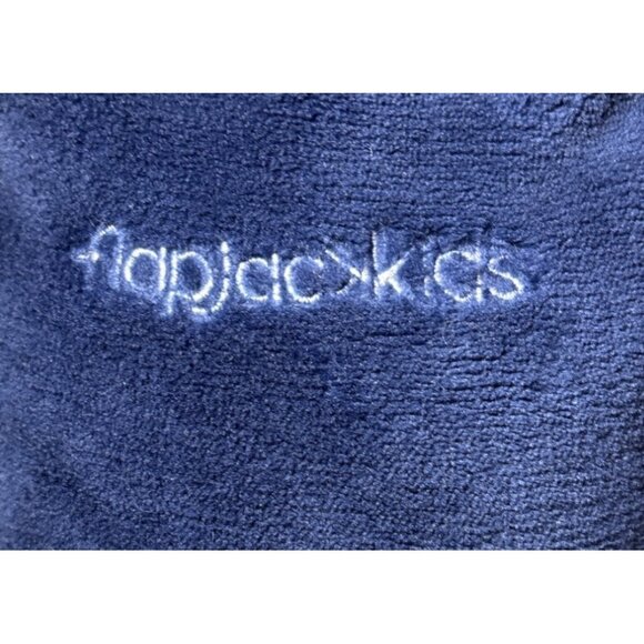 Flap Jack Kids Hat Baby / Toddler Reversible Winter With Dinosaurs Red Blue - Picture 4 of 10